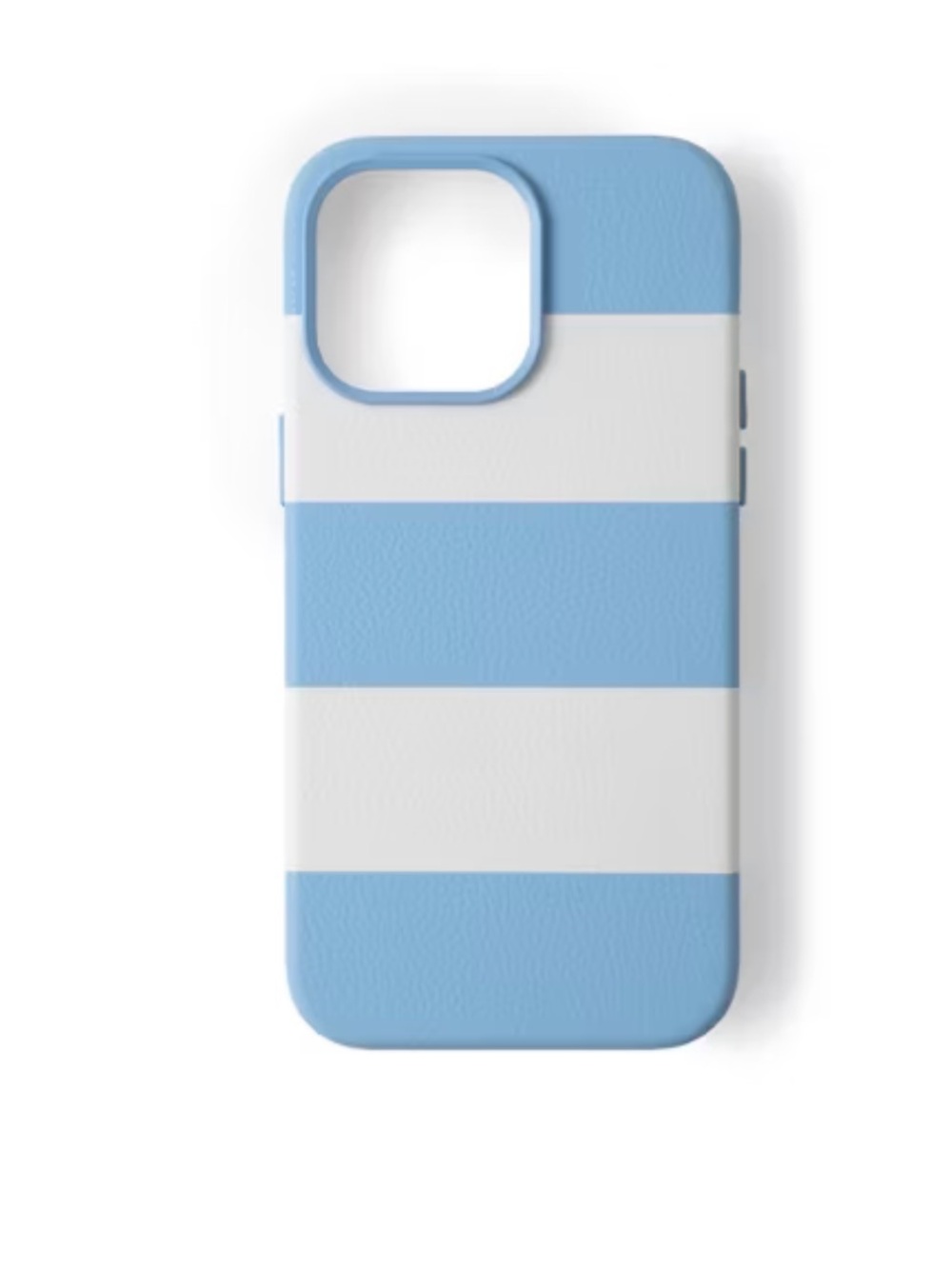 Hello Lux Pebbled Blue Cabana Case for iPhone 14/15 Plus NIP
